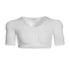 Taille Bauch Shaper Männer ABS Unsichtbare Pads Shaper Gefälschte Muskel Brust Tops Weichen Schutz Männlichen Schwamm Enhancer Unterhemd 231021