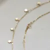 Chokers 925 Sterling Silber Französisch Einfache Stern Anhänger Schlüsselbein Kette Halskette Frauen Klassische 14k Gold Schmuck Zubehör 231021