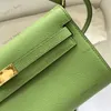 10A Retro Mirror Quality Designer Bag WOC Wallet Pure Bling Clutch Flap Hand Mini Crobody Epon Leather Plain Original Handmade Genuine Leather Shoulder Totekl