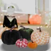 Decorative Flowers 5 Pcs Artificial Pumpkin Party Decor Halloween Decorations Adornment Po Prop Fall Home DIY Scene Layout Pumpkins