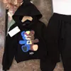 enfants designer bébé sweat à capuche pull vêtements pour enfants motif ours vêtement en bas âge 4 styles filles garçons à manches longues design de mode printemps automne hiver