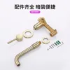 Bathroom Sink Faucets Household Full Copper In-wall Faucet And Cold El Cabinet Basin