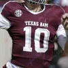 Maglia da calcio Red Texas A M Aggie NCAA College Jalen Wydermyer Jake Matthews Cedric Ogbuehi Ryan Tannehill Luke Joeckel Hill Coryatt