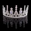 Tiaras coroa jóias de cabelo de casamento de cristal de moda de moda de moda noturna vestidos de festas de baile de formatura acessórios