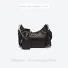 Tasarımcı Çantalar Lüks Moda Kadınlar Yumuşak Koyun Deri Moda Çantalar Omuz Çantaları Çanta Çantası Çapraz Vücut Siyah Ürün No.: 1BH204_2DYI_V_V9Z