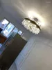 Lampadari Lampadario nordico Illuminazione moderna di cristallo Sky Star Bar Sala da pranzo Camera da letto Lampade a sospensione di lusso a montaggio superficiale