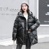 Dames Down Helder Gezicht Katoen Gewatteerde Jas Dameskleding Winter 2023 Koreaanse Versie Student Losse Verdikte Taille