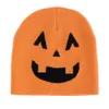 Halloween Hats Are Funny And Cute For Kids And Adults Knitted Hat Halloween Party Warm Woolen Hat Men's And Women's Outdoor Funny Pumpkin Cold Hat