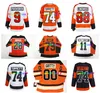 Carter Hart Owen Tippett 00 Gritty Flyers Stadium Series Maillot de hockey inversé rétro Ivan Provorov Travis Konecny Eric Lindros Jamie Drysdale Sean Couturier