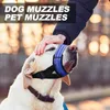Hundkrage Muzzles förhindrar att skällande skydd med justerbara strapklädtillbehör för utomhusspel hempromenader