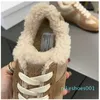 Winter training designer retro classic shape wool warmth mens and womens designer casual style tendon soles