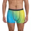 Onderbroeken Regenbooggestreept ondergoed Boxershorts met kleurrijke print Trenky herenslipjes Elastische shorts Slips Verjaardagscadeau