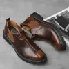 Luxus Herren Casual Stiefeletten Neue Mode-Business Formale Schuhe Hohe Qualität Tragen-Beständig Designer Männer Oxford Schuhe 10A55