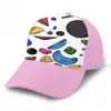 Ball Caps Boulderen Muur Basketbal Cap Heren Dames Mode All-over Print Zwart Unisex Volwassen Hoed