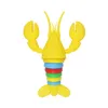 Luminous Fidget Lobster Party Favor Fidget Toys Slug Sensory Decompression Toys Relieve Stress Toys Kids Birthday Gifts