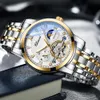 Chenxi 8870 nouvelle horloge d'affaires à la mode hommes en acier inoxydable automatique mécanique Tourbillon hommes montres Reloj Hombre