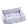 Конуры, современный и простой диван-кровать для кошек и собак, нескользящая мягкая теплая большая средняя домашняя подушка на четыре сезона