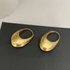 Brincos pendurados de alta qualidade moda francesa designer latão 24k banhado a ouro vintage acessórios de joias boutique
