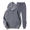 Kvinnors hoodies kvinnor mode solid casual långärmad huvtröja tröja tröja byxor kostym kostymer kvinnor byxa romper