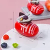 Dekorativa blommor 1pc Artificial Fruit Cake Cookies Fake Food Decoration POGRAPHY PRO SIMULATION MODEL TEABELT FCYY-073