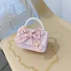 Handtaschen Kinder Mini Geldbörse Niedliche Baby Prinzessin Umhängetaschen für Mädchen Münzbeutel Tote Kleinkind Perlenhandtaschen Geschenk 231021