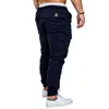 Herenbroeken Heren Heren Trekkoord Ritszakken Enkelgebonden Joggingbroek Sportbroeken Mager Sportscholen Heren Casual Los