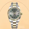 Datejust with Original Box Gold Watch High-quality Watch 41mm Sapphire Glass 2813 Movement Mechanical Automatic Mens Watches Black