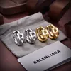 New Design B-Letter WOMEN'S Entangled Love EARRINGS IN Gold Designer Jewelry BBee10266