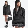 Designer Bags Luxury Fashion Ladies Cini recycled nylon lined with medium messenger bag Fashion Bags Cross Body Shoulder Bags Black item number 1BD255RDLNF0002VOO