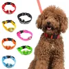 Collier de transport pour chien, sécurité LED, Rechargeable par USB, lumineux pour animaux de compagnie, colliers avec sangle en Nylon, produits pour animaux de compagnie, Labrador #30