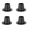 Candle Holders 4 Pcs Metal Wedding Event Stand Exquisite Candlestick Christmas Table Decor