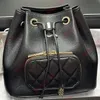 Mochila de diseñador Bolso estilo Mochila de lujo Bolso de hombro para mujer Bolso de diseñador Piel de cordero Clásico Enrejado de diamantes Bolsas de cosméticos Estuches Bolso acolchado Bolso escolar para niñas