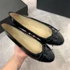 Tasarımcı Ayakkabı Lüks Tasarımcı Topuklu Loafers Slingback Topuk Bale Daireler Kapitone Orijinal Deri Balerin Ayakkabı Paris Yuvarlak Toe Markalar Elbise Bale Daireler
