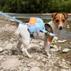 Transportín para perros, 1 Juego, mochila, arnés, bolsa para sillín para mascotas, cachorro, auto