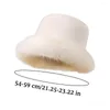 Cappelli Cappello da pescatore in peluche retrò Inverno caldo per bambini in finta pelliccia ispessita per e versatile tendenza giapponese per le protezioni per le orecchie