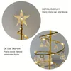 1pc Christmas Crystal Decorative Lights, For Indoor, Outdoor, Major Merchant Super, Hotel, Bar Table Lights, Holiday Atmosphere Decor Lights (Battery Not Included)