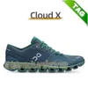 Chaussures sur Runnings Cloud X Federer nouvelle sneaker légère absorbant les chocs entraînement chaussure d'entraînement coussin noir blanc aloès