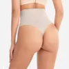 Mulheres Shapers Cintura Alta Calças Body Sculpting Thong Womens Shaping Sexy Nádegas e Grandes Ternos Underwire Mulheres