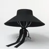 Berets 01809-Hai8137 % wełniany model mody pokazowy styl wysokiej temperatury w celu sfinalizowania designu Lady Fedoras Cap Hat