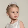 Hair Accessories High-grade Crystal Bride Headdress Clips With Comb Hoop Princess Diamond Crown Headband Headwear