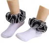 Chaussettes pour enfants 6-pack infantile enfant en bas âge bordure perlée froufrous Tutu chaussettes bébé filles chaussettes à volants Grace dentelle chaussettes rose noir 0-18 ans enfants adolescents 231021