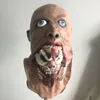 Halloween Hood Horror Halloween Charlie Zombie Mask Terror Zombie Tongue Latex Headgear Stage Ghost Room Prop