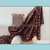 Couverture de styliste imprimée vieille fleur, Design classique délicat, serviette de bain de voyage, climatisation, polaire douce d'hiver, Dhena