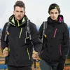 Giacche outdoor Stormtrooper Donna Tre in uno Autunno e inverno Set in due pezzi Giacca staccabile Abbigliamento da arrampicata Uomo pioggia