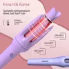 Curling Irons Automatic Hair Curler Stick Negative Ion Electric Ceramic Curler Fast Heating Rotating Magic Curling Iron Hair Care Styling Tool 231021