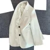 Jaquetas femininas comprimento regular corte 3d escritório senhora estilo jaqueta de cor sólida blazer roupas femininas 231021