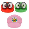 Wholesale Super Mushroom series pink Princess hats party performance Mary plush hats