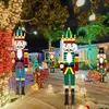 4 stuks kerstkabouter tuinbord met grote inzet, kerstbinnenplaats decor, kabouter decoratie voor buiten gazon veranda