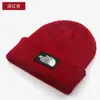 Foreign trade in autumn and winter new brand knitted hats wool pullover hats for men and women outdoor trend warm cold hats.