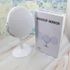 Kompakta speglar Makeup Vanity Mirror With LED Rotertable Mirror Cosmetic Mirrors Ljus Förstoring LED Make Up Mirrors Grossissant TSLM1 231021